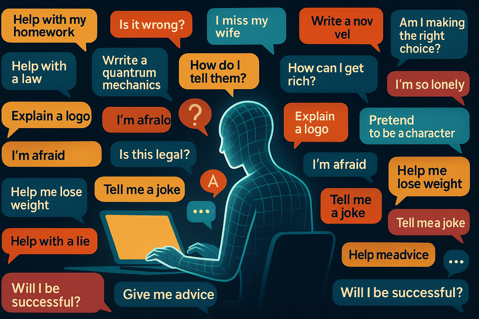 The Requests That Reveal Us: Dispatches from the AI's Side